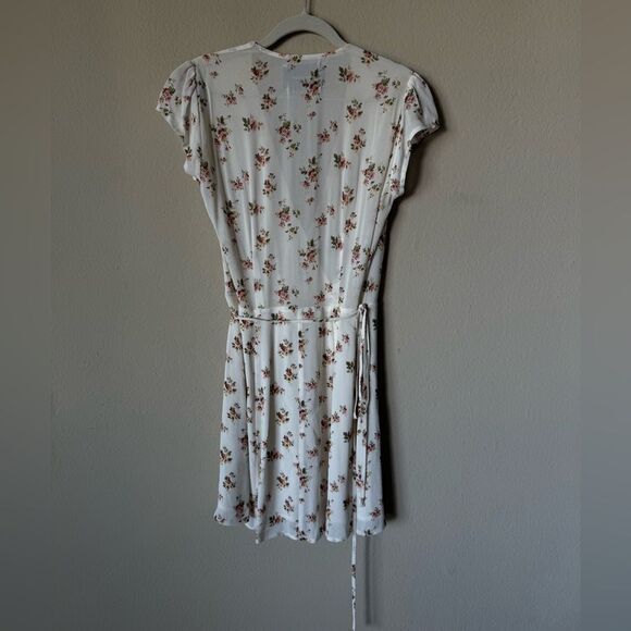 Reformation Dawn Mini White Floral Dress Size XS - Picture 6 of 8